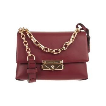 MICHAEL KORS Cece Cow Leather Portable Crossbody Bag Shoulder Bag Women's Burgundy