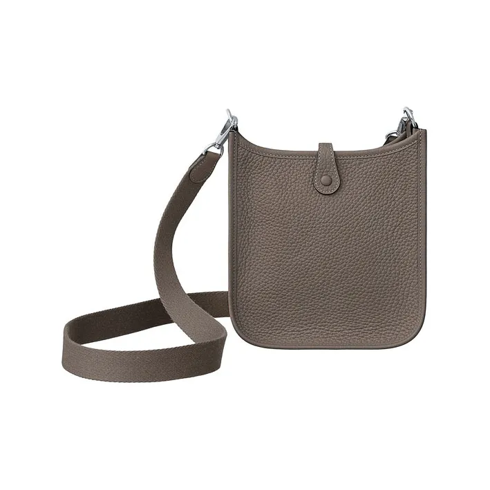 HERMES Evelyne Cow Leather Crossbody Bag, Shoulder Bag Mini Unisex-2