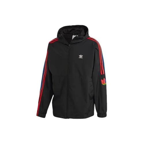 Adidas Originals Trefoil Jackets Men Black