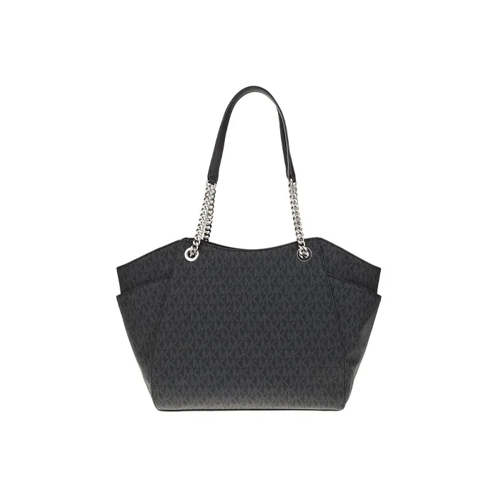 MICHAEL KORS Jet Set PVC One Shoulder Handbag Tubas Women's Black-2