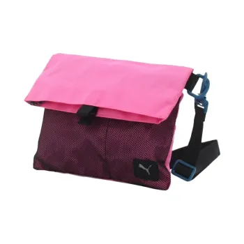 PUMA Fabric Shoulder Bag Women's Dark Pink