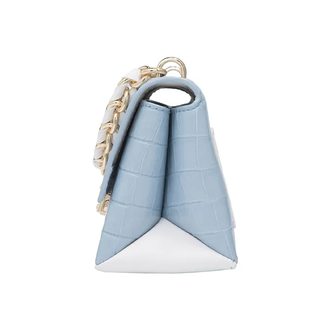 MICHAEL KORS Cece Cow Leather Crossbody Bag, Shoulder Bag Women's Blue-2
