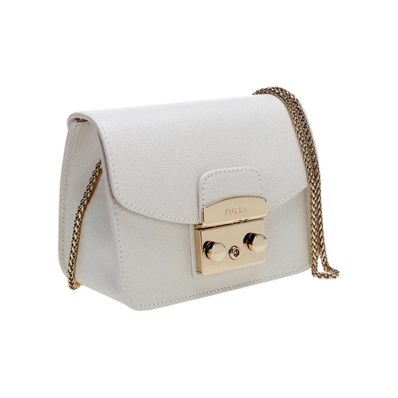 Furla Small Square Bag Shoulder Bag Crossbody Bag Mini Women's White-1
