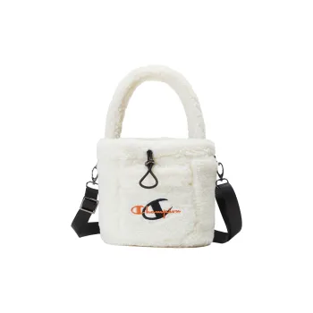 Champion Faux Sherpa Handbag Shoulder Bag Small Size Unisex Multicolor
