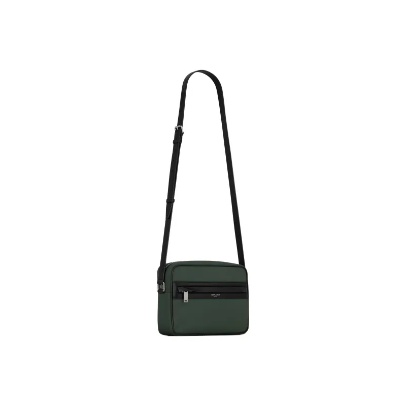 SAINT LAURENT Nylon Camera Bag, Shoulder Bag, Crossbody Bag Men's Jasper/Black-2