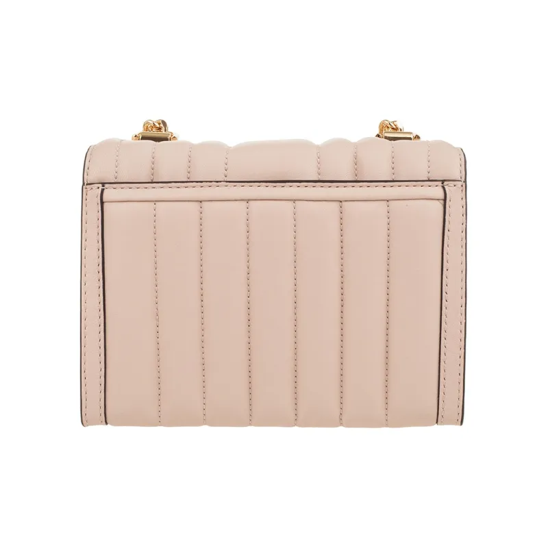 MICHAEL KORS Whitney Sheepskin Envelope Bag, Shoulder Bag, Crossbody Bag Trumpets Women's Nude Pink-4
