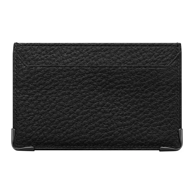 CARTIER Must De Cartier Cow Leather Card Holder Women's Black-1