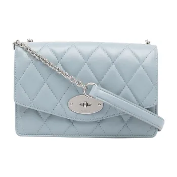 Mulberry Smooth Leather Shoulder Bag Crossbody Bag Women's Blue