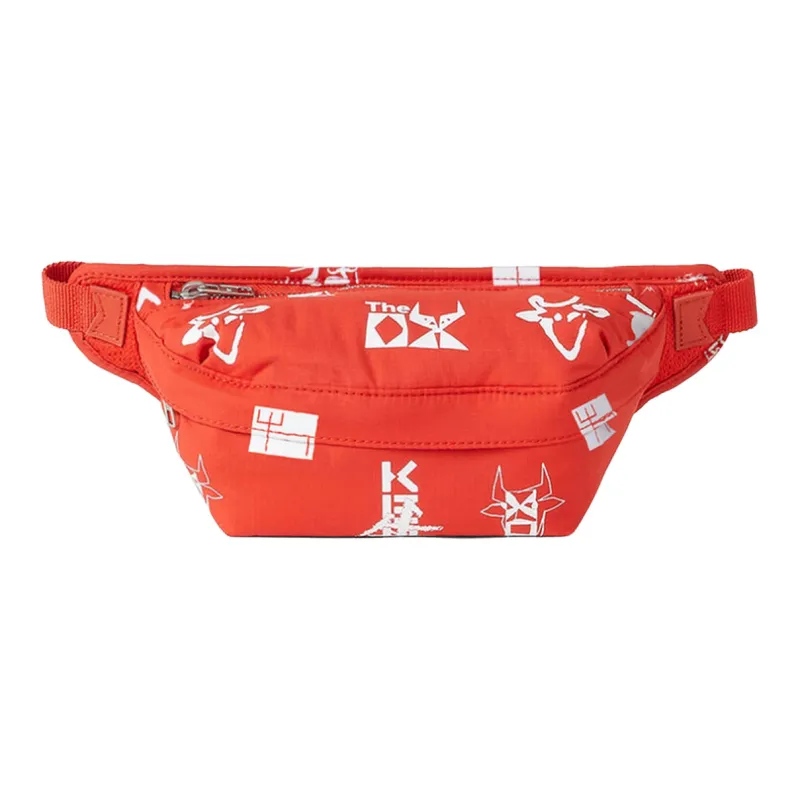 KENZO Nylon Fanny Pack Mini Women's Red-4
