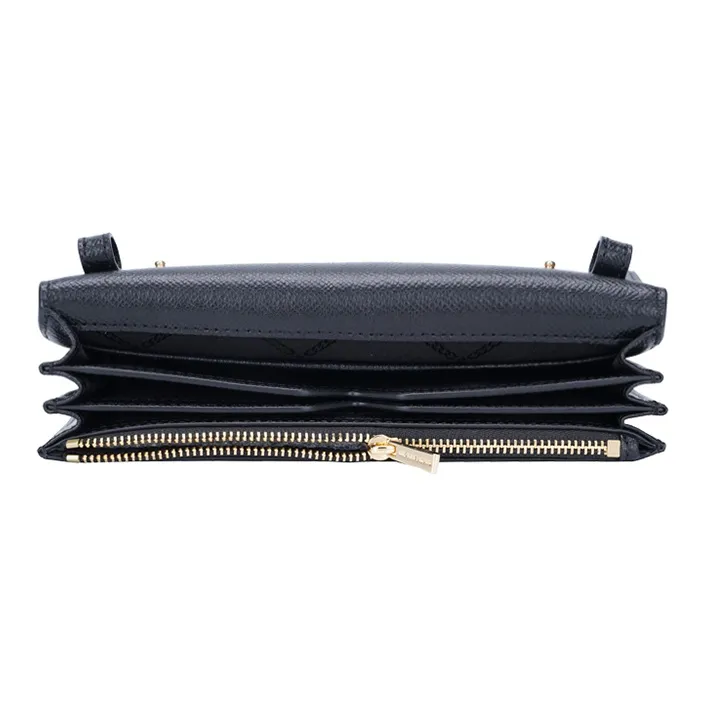 MICHAEL KORS Jet Set Charm Cow Leather Small Square Bag, Crossbody Bag, Shoulder Bag Women's Black-3