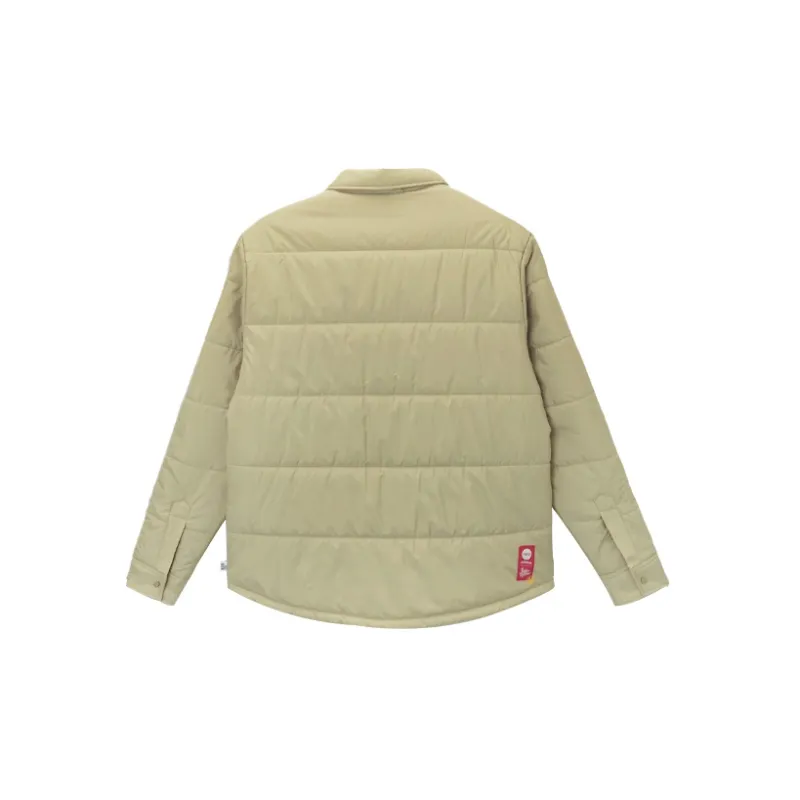 Adidas Neo Puffer Jackets Men Brown Green-1