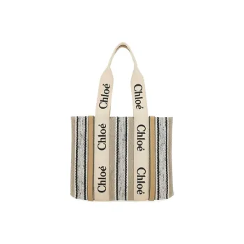 Chloe Chloé Bags Linen Clutches Handbags Women's Multicolor