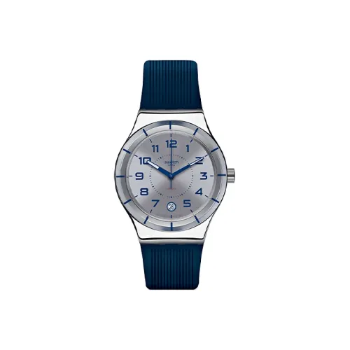 SWATCH Men’s Sistem 51 Irony Series Wrist Watch YIS409 Blue