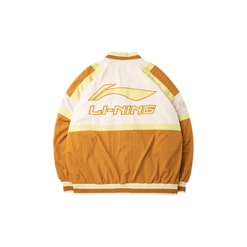 LiNing Sports Fashion Collection Jacket Men's Tan-1