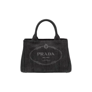 PRADA Fabric One Shoulder Handbags Women's Black