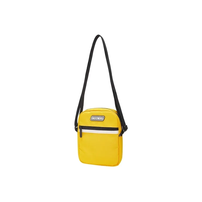 Skechers Fabric Shoulder Bag Crossbody Bag Unisex Sparkling Yellow-2