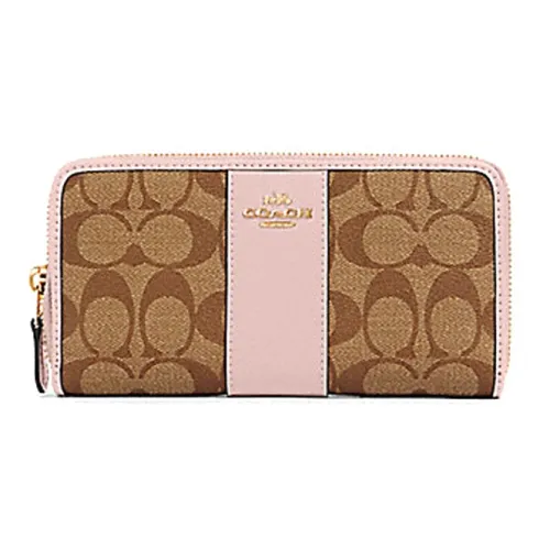 COACH Accordion Zip Clutches