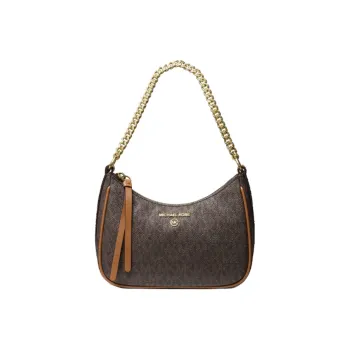MICHAEL KORS Canvas Shoulder Bag Portable Crossbody Bag Shoulder Bag Women's Dark Brown