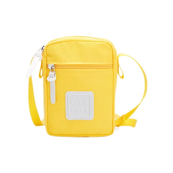 CILOCALA Nylon Fabric Crossbody Bag Square Bag Shoulder Bag Regular Unisex Red Candy Color-15