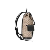 Bolso bandolera Gucci Bamboo en cuero rosa y beige