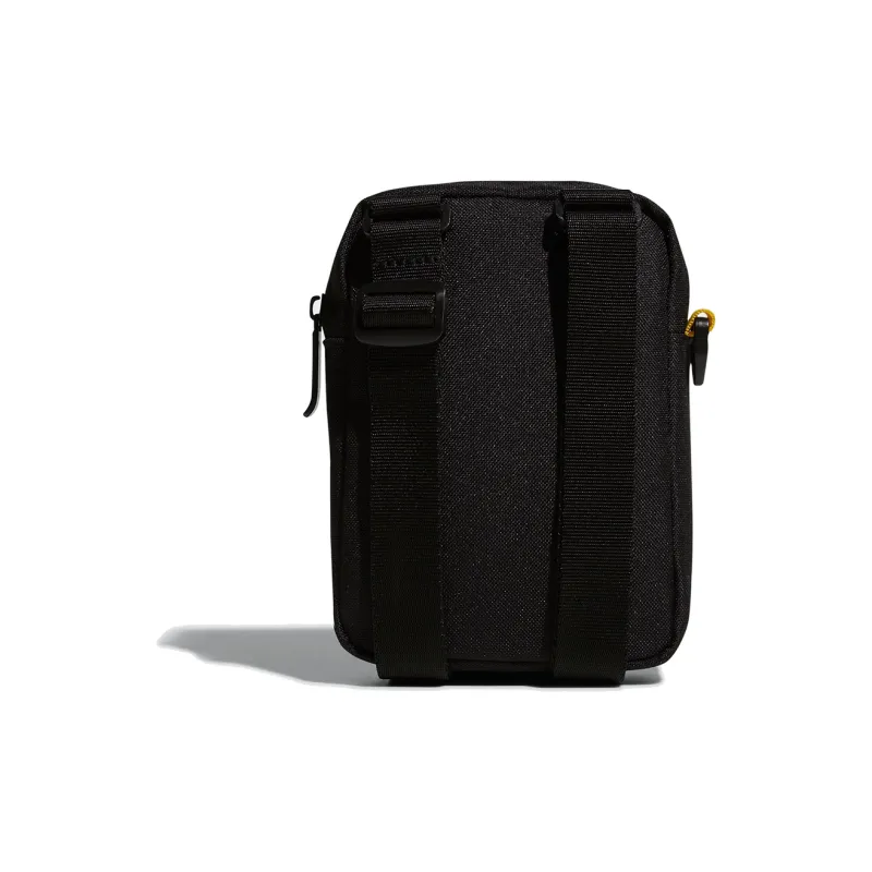 Adidas Artificial Leather Shoulder Bag Regular Unisex Black-1