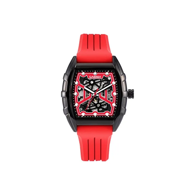 CASIMA Cyberpunk Collection Automatic Mechanical Movement Watch Unisex Cut Out Dial CS2160 1-1