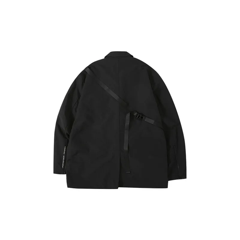 FPA Loose Fit Workwear Jacket Unisex Black-1