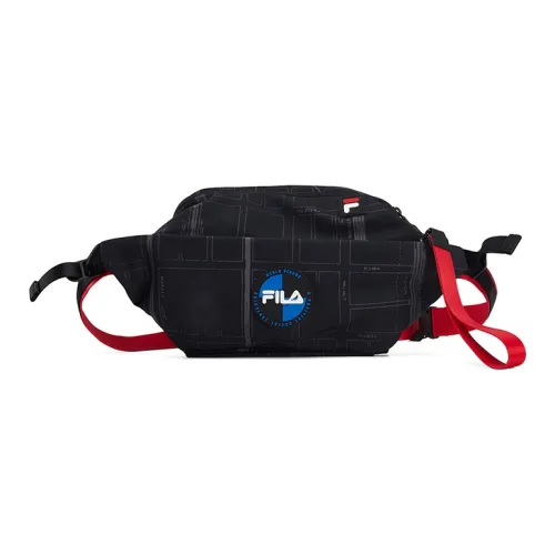 Staple X FILA FUSION Fanny Packs Pitch Black