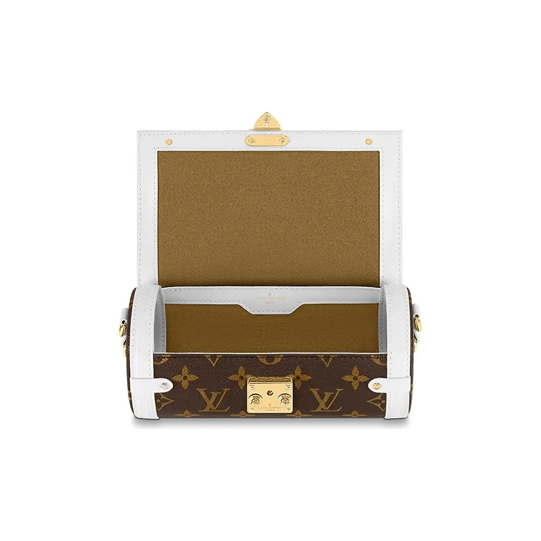 LOUIS VUITTON Papillon Trunk White/Brown-3