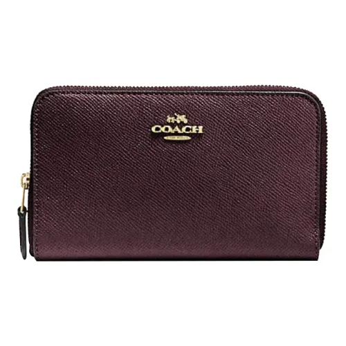 COACH Zip Around Wallets