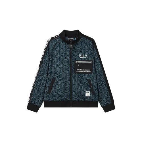 Mihara Yasuhiro X FILA MIHARA YASUHIRO Collaboration Collection Jackets Men Jet Black