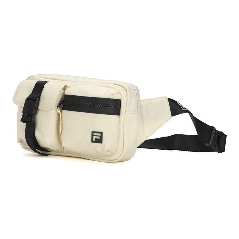 FILA Athletics Fabric Sling Bag Crossbody Bag Fanny Pack Regular Unisex Cloud Frost White-1