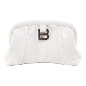 Balenciaga Xs Frame Logo Plaque Clutch Bag