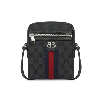 GUCCI X Balenciaga The Hacker Project Shoulder Zip Bag