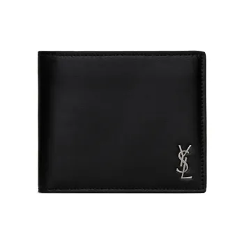 SAINT LAURENT Tiny Monogram East/West Wallet