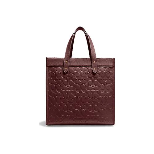 COACH Field Leather Tote Bag Shopping Bag Crossbody Bags Handbags Large Size Unisex