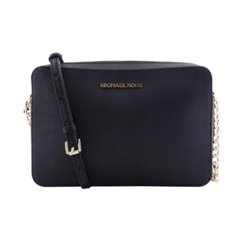 MICHAEL KORS Cow Leather Shoulder Bag Women's Black