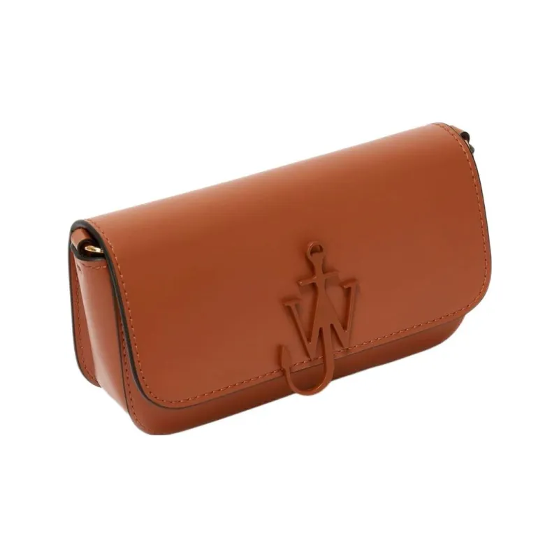 JW Anderson Leather Shoulder Bag Women's Brown-2
