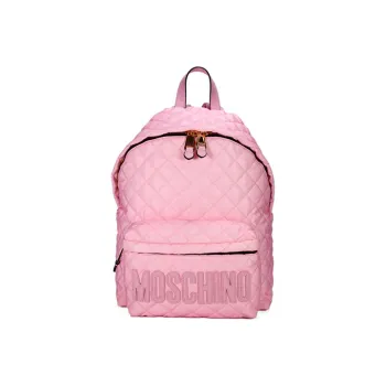 MOSCHINO Nylon Fabric Backpack Women's Pink