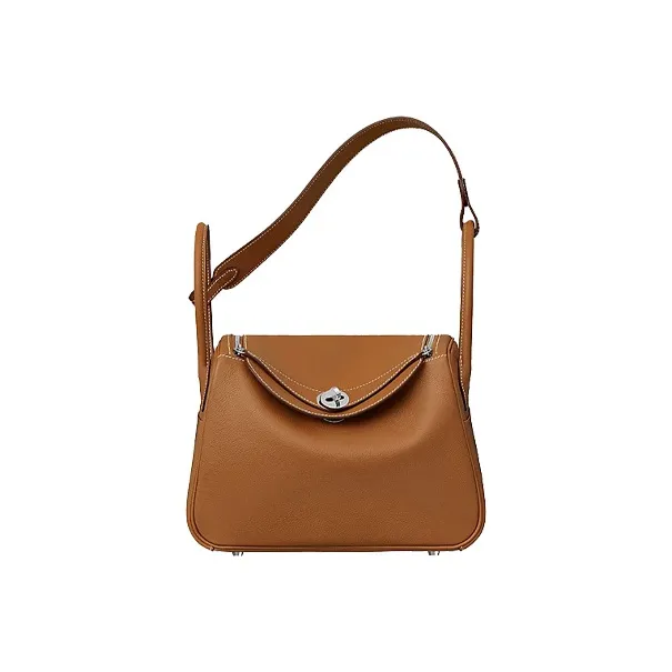 HERMES Lindy Evercolor Calfskin Handbag, Shoulder Bag Women's-1