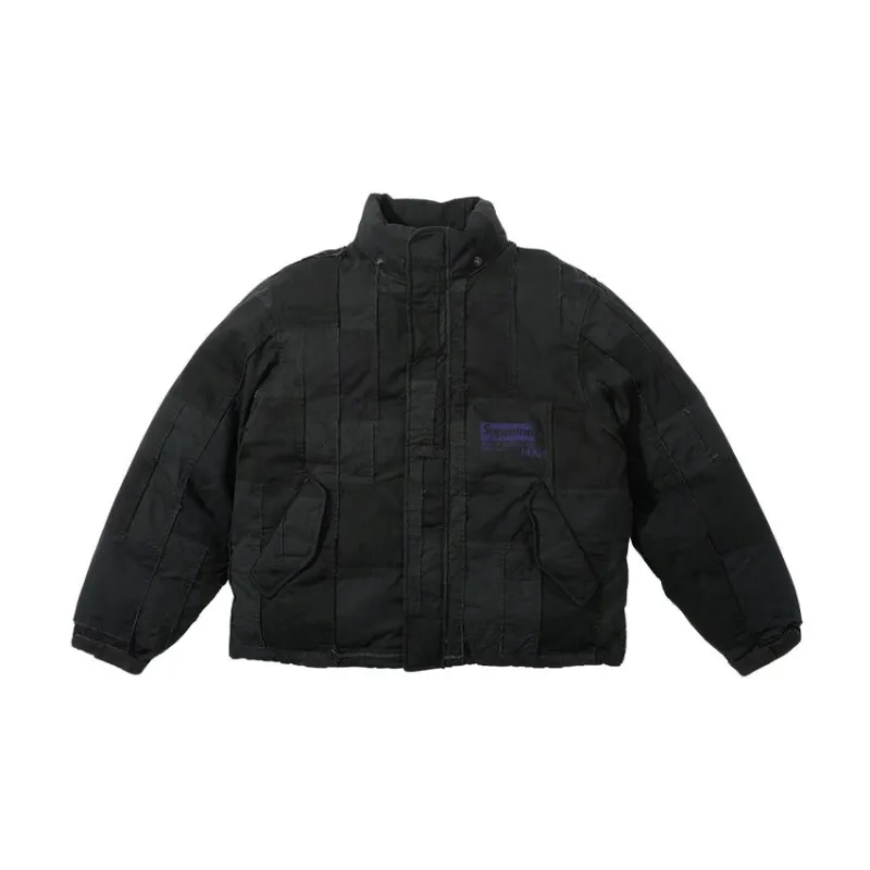 Supreme Junya Watanabe Cdg Man Patchwork Puffy Jacket-2