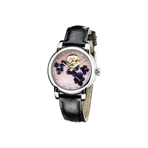 TISSOT Xinyuan Series Automatic Mechanical Movement Women's Watch Swiss Watches 35mm Black Dial T050.207.16.106.00
