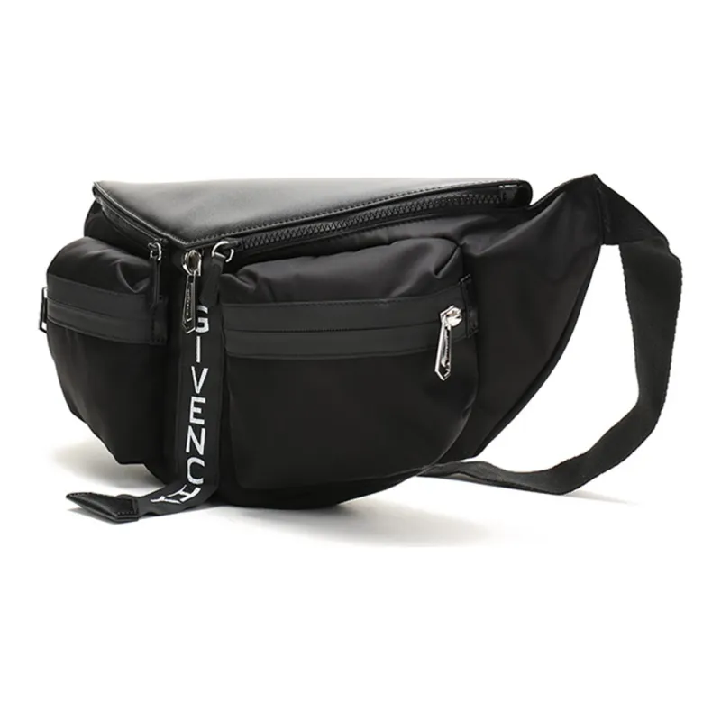 GIVENCHY Spectre Nylon Crossbody Bags Fanny Pack Sling Bags Men's Black-1