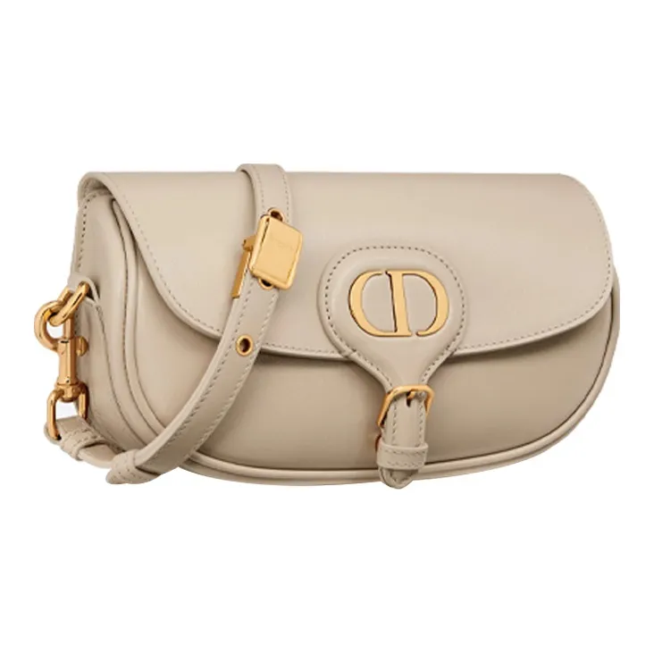 DIOR Bobby Smooth Cow Leather Handbag, Shoulder Bag, Crossbody Bag Regular Women's Natural-1