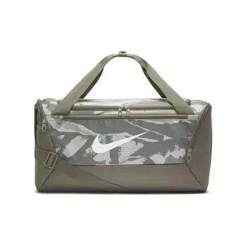 Nike Polyester Crossbody Bag Gym Bag Travel Bag Regular Unisex Olive Gray