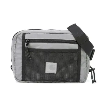 Carhartt WIP Polyester Fanny Pack Crossbody Bags Regular Unisex Concrete Gray