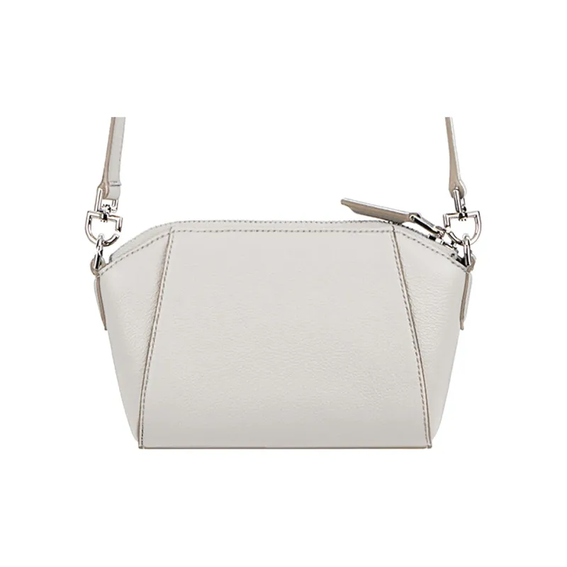 GIVENCHY Antigona Sheepskin Clutches Shoulder Bag Crossbody Bag Extra Mini Women's Ecru-2