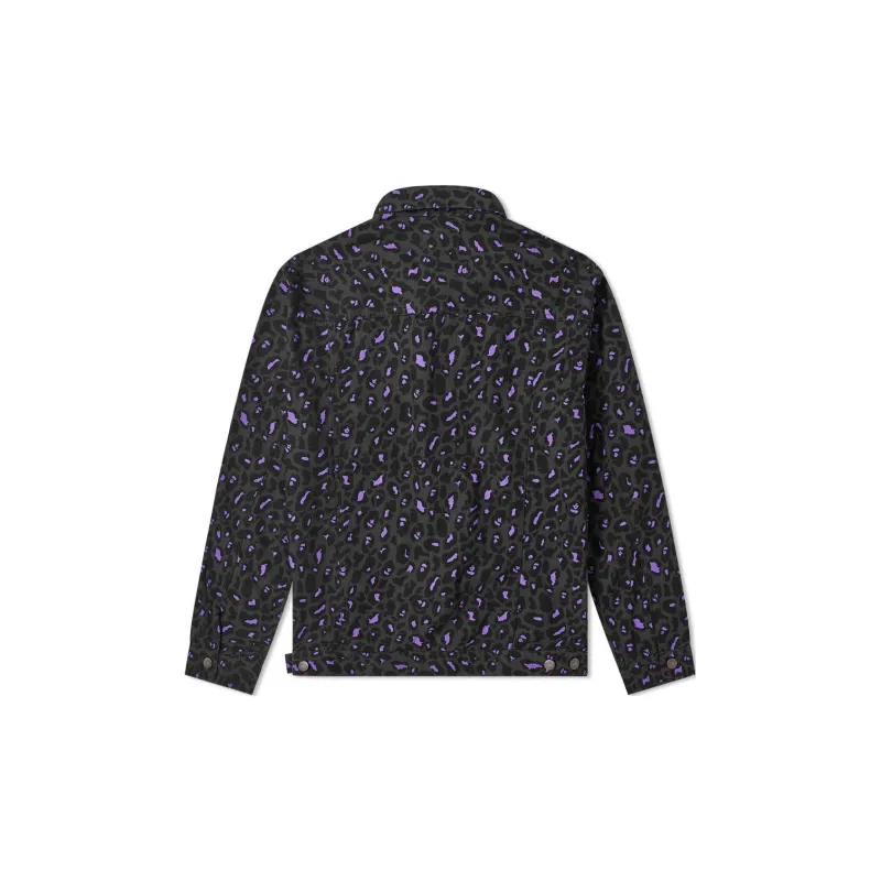 A BATHING APE Jackets Men Purple & Gray-1