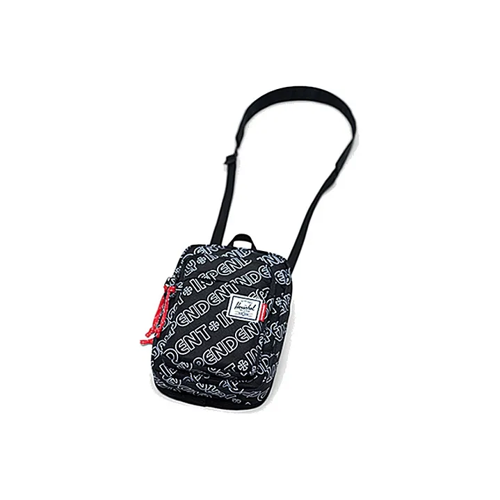 Herschel Independent Collaboration Polyester Crossbody Handbag Regular Unisex Black-1