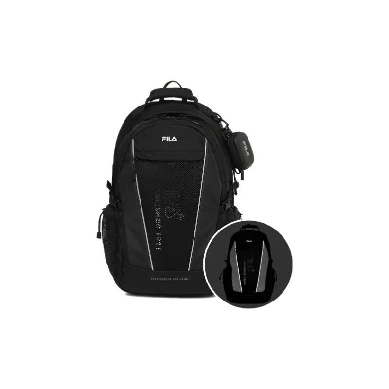 FILA Nylon Backpack Women's Black-0